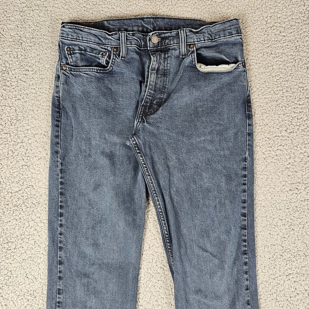 Levis 511 Jeans Mens 33x30 Denim Slim Fit Tapered Comfort Stretch Medium Wash